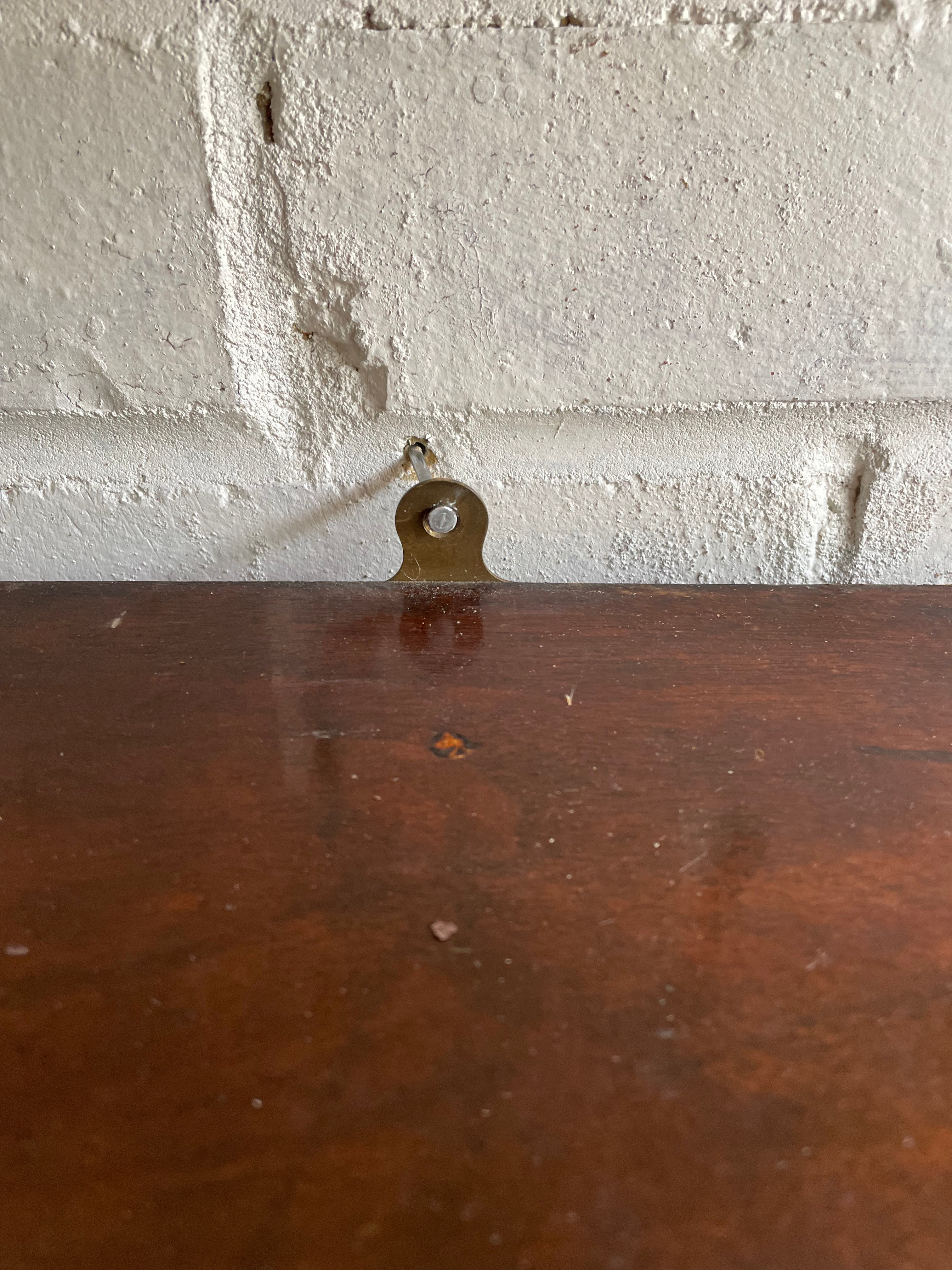 Small Wall Hung Wooden Shelf