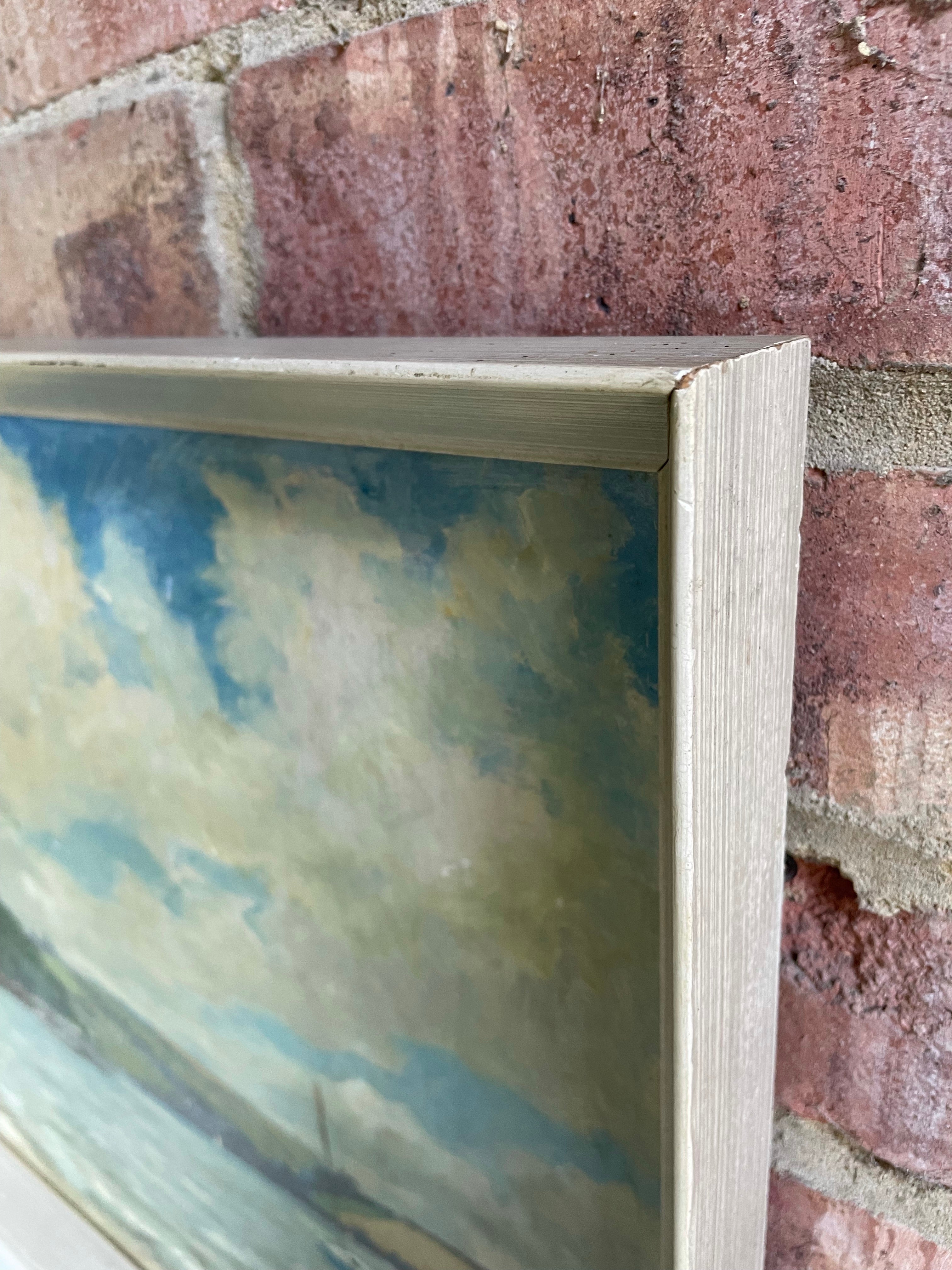 Water and Sky: Midcentury Oil on Board