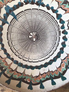 Vintage Romanian Decorative Plate