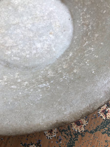 Antique Indian Marble Bowl