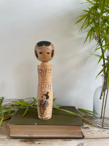 Bobble Head Japanese Kokeshi Doll 5