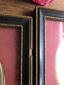 Pair of mini Victorian Silhouettes