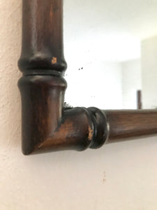 Beautiful Faux Bamboo Mirror
