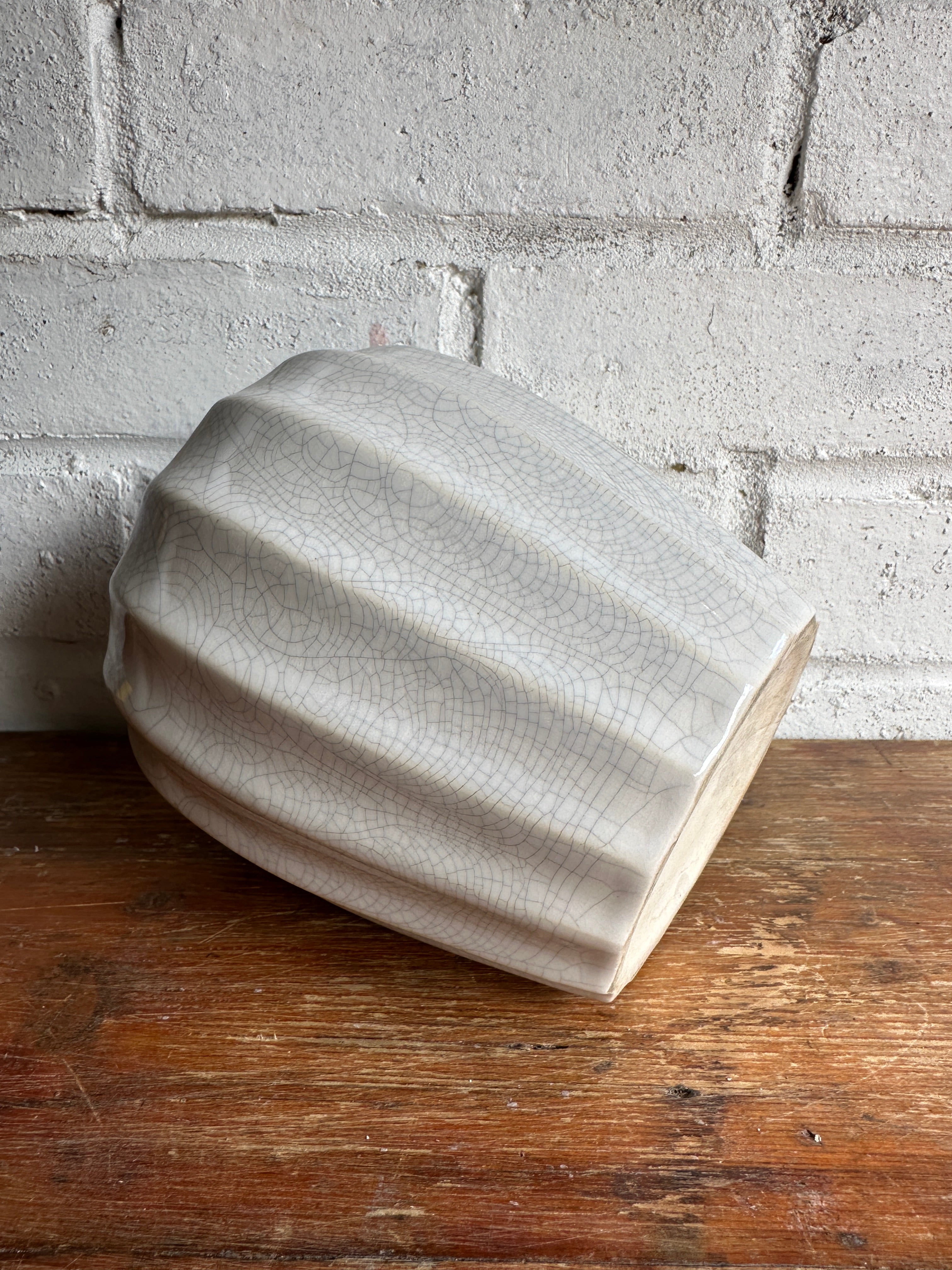 Crackled Glased Vase