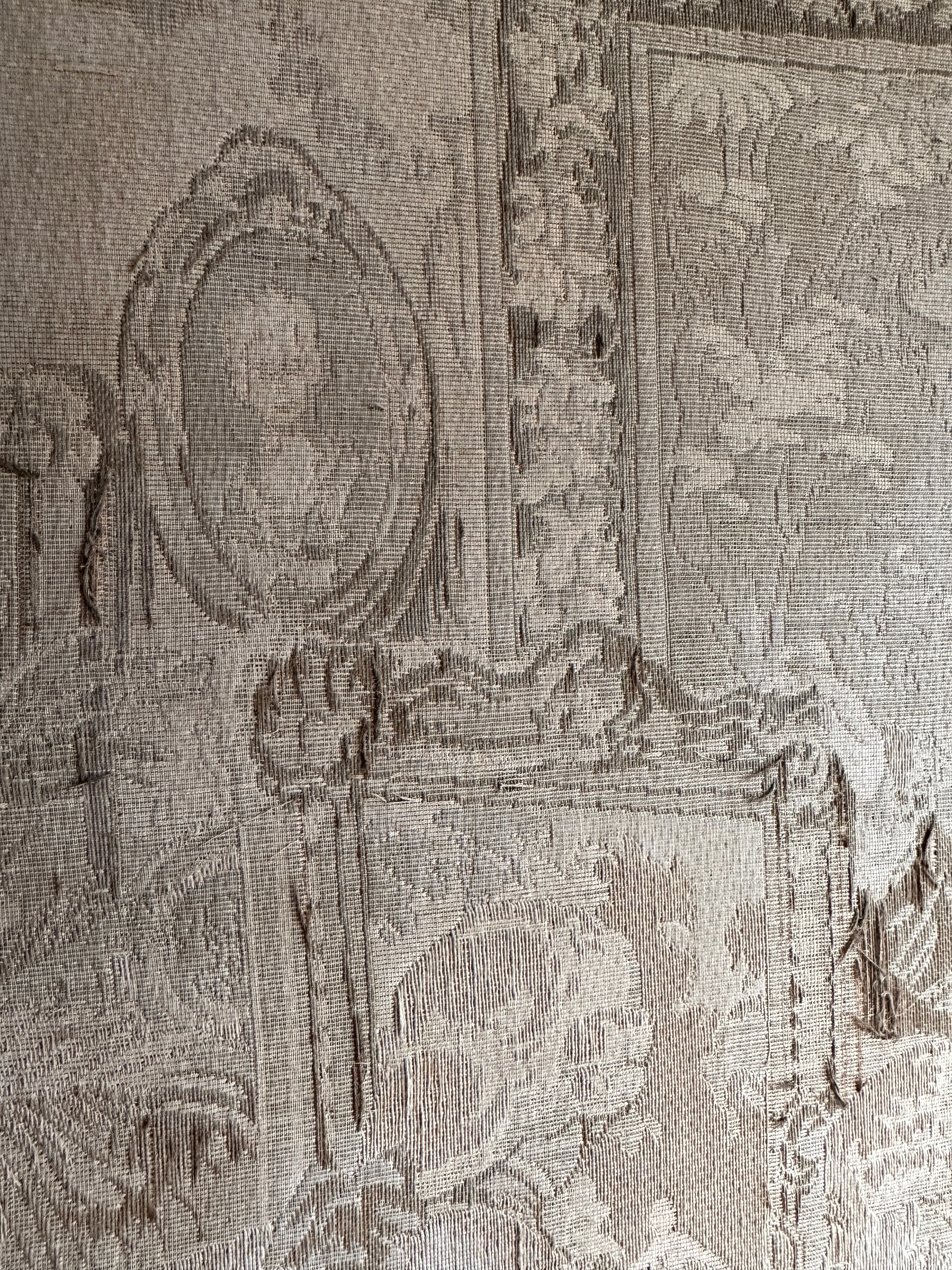 French 19th Century Woven Tapestry