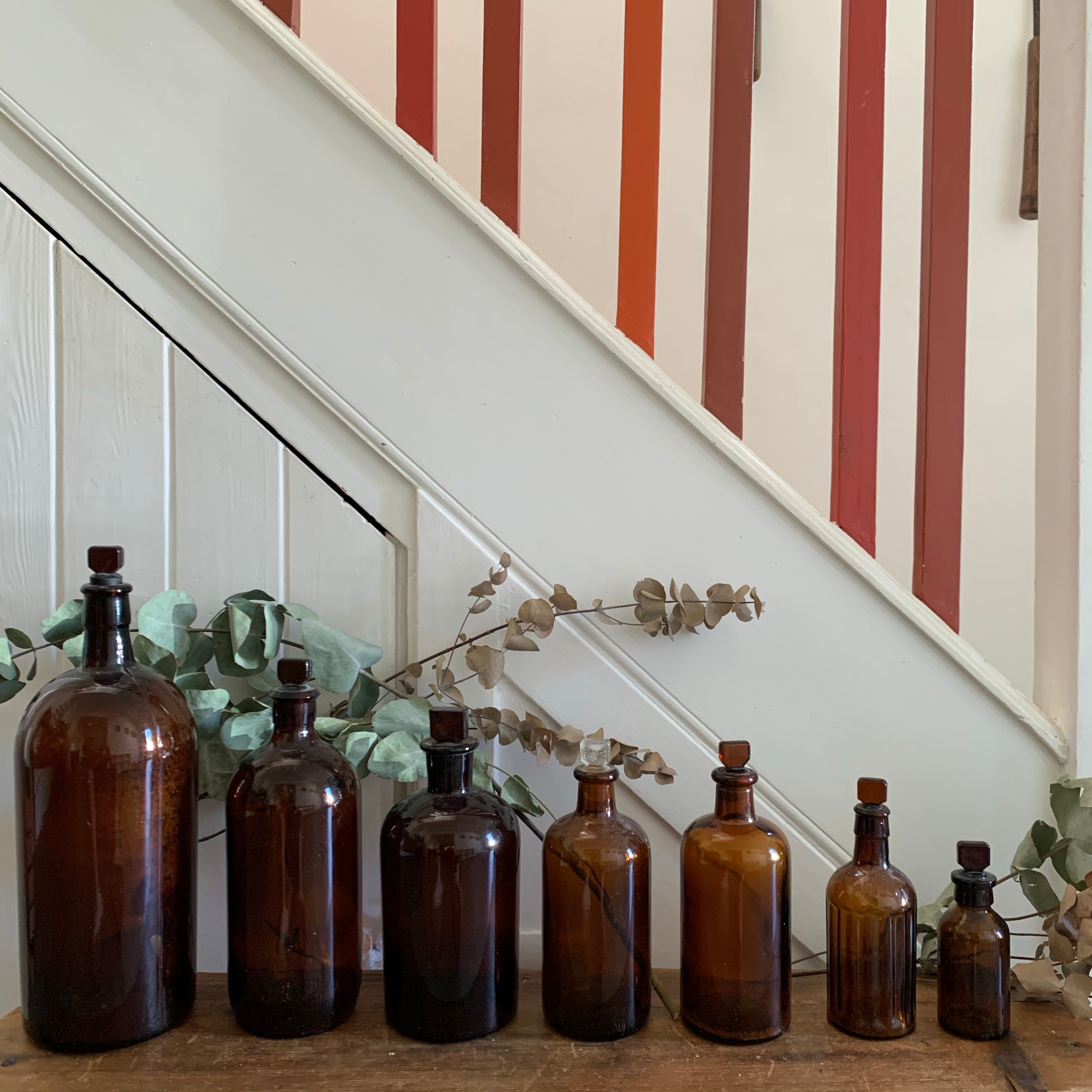 Large Vintage Laboratory Bottle