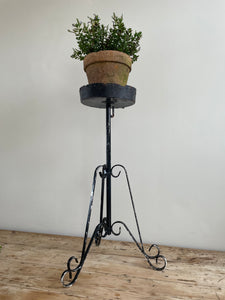 Floor-Standing Ironwork Plant/Candle Stand