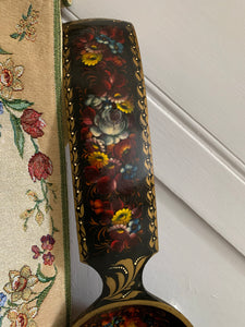 Oversized Antique Papier Mache Ladle
