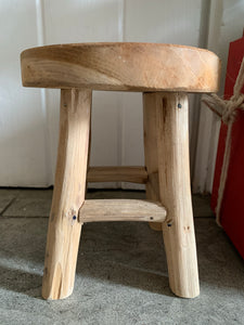 Miniature Teak Stool
