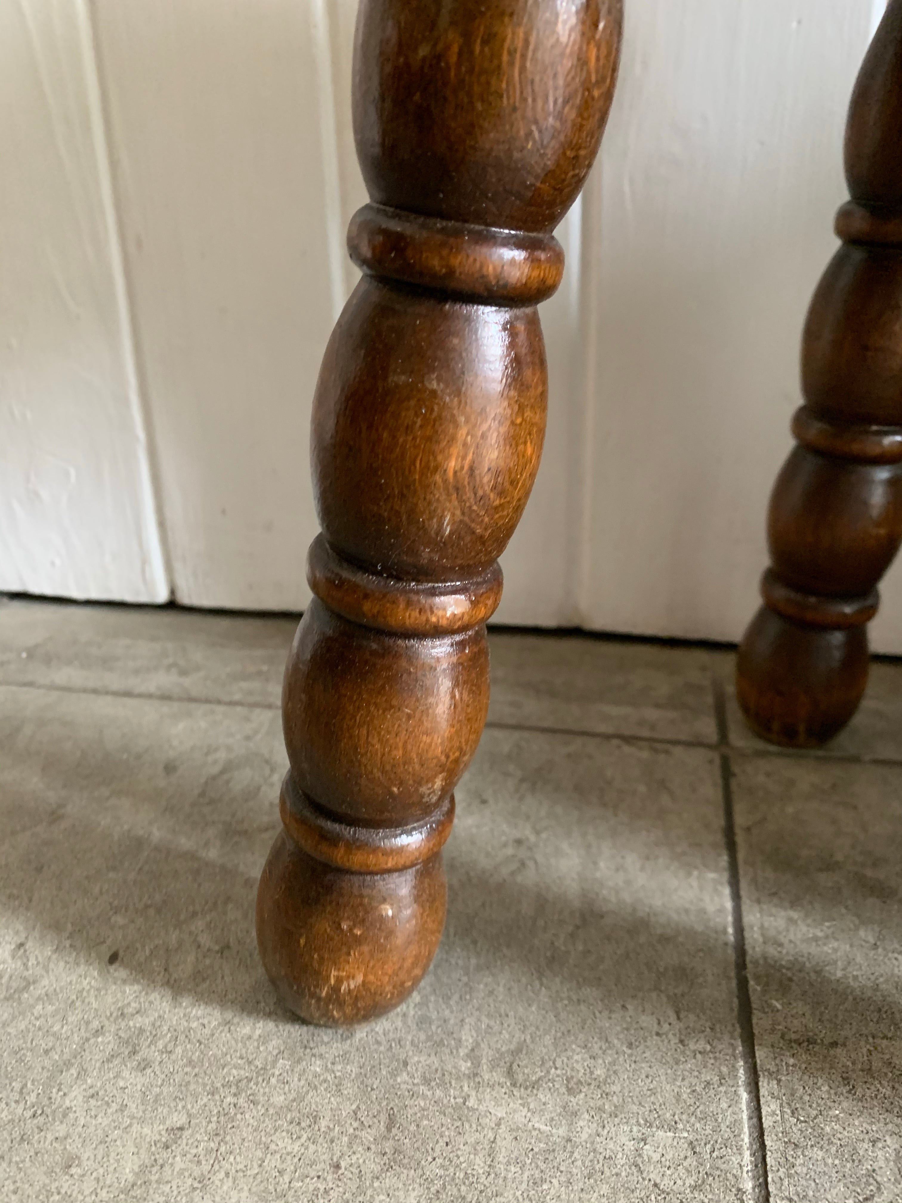 French Vintage Milking Stool 2