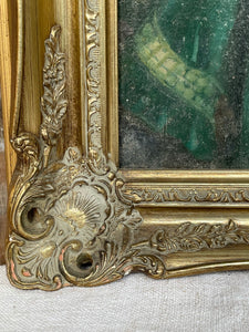 Beautiful Still-Life Oil Painting with Gilt Frame