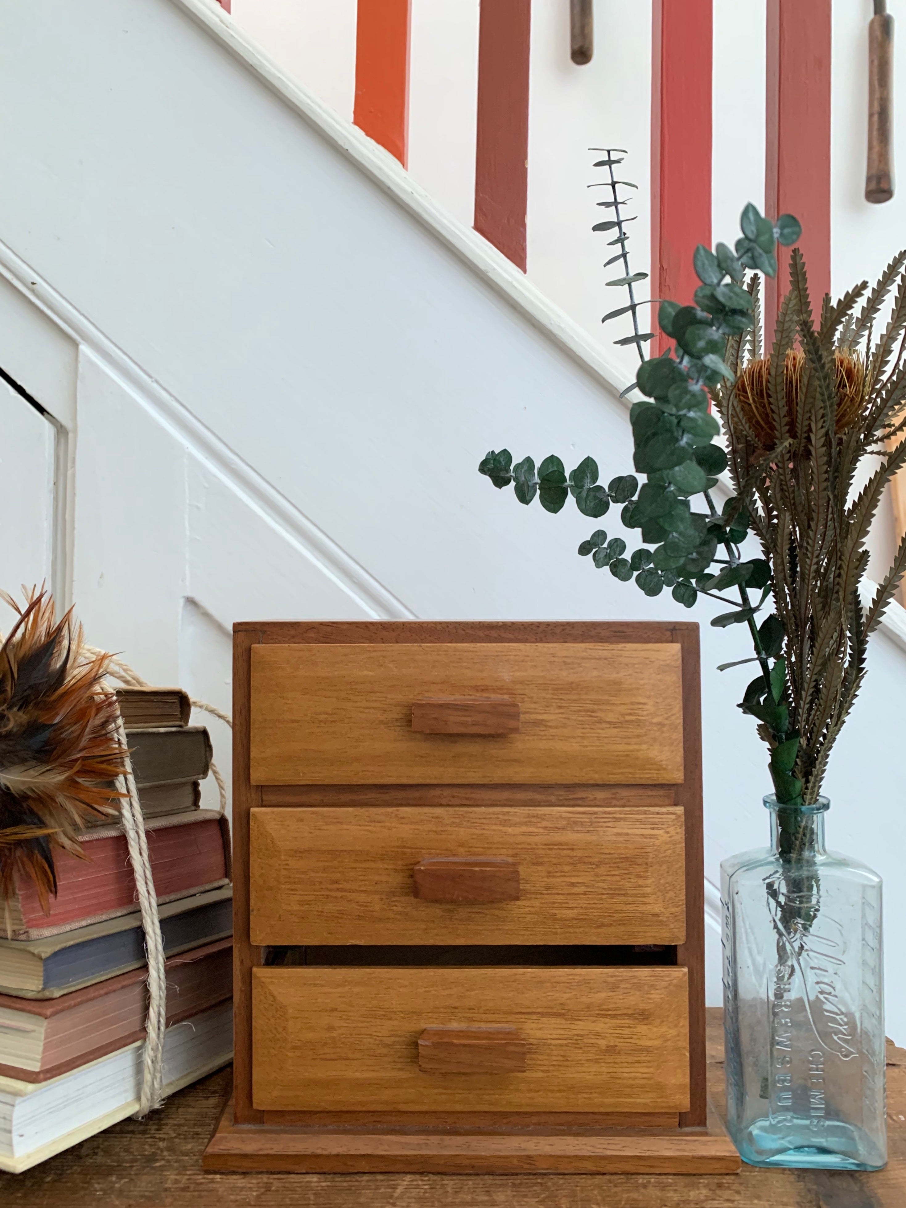 Small Vintage Desktop Drawers