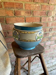 Decorative Floral Ceramic Plant Pot