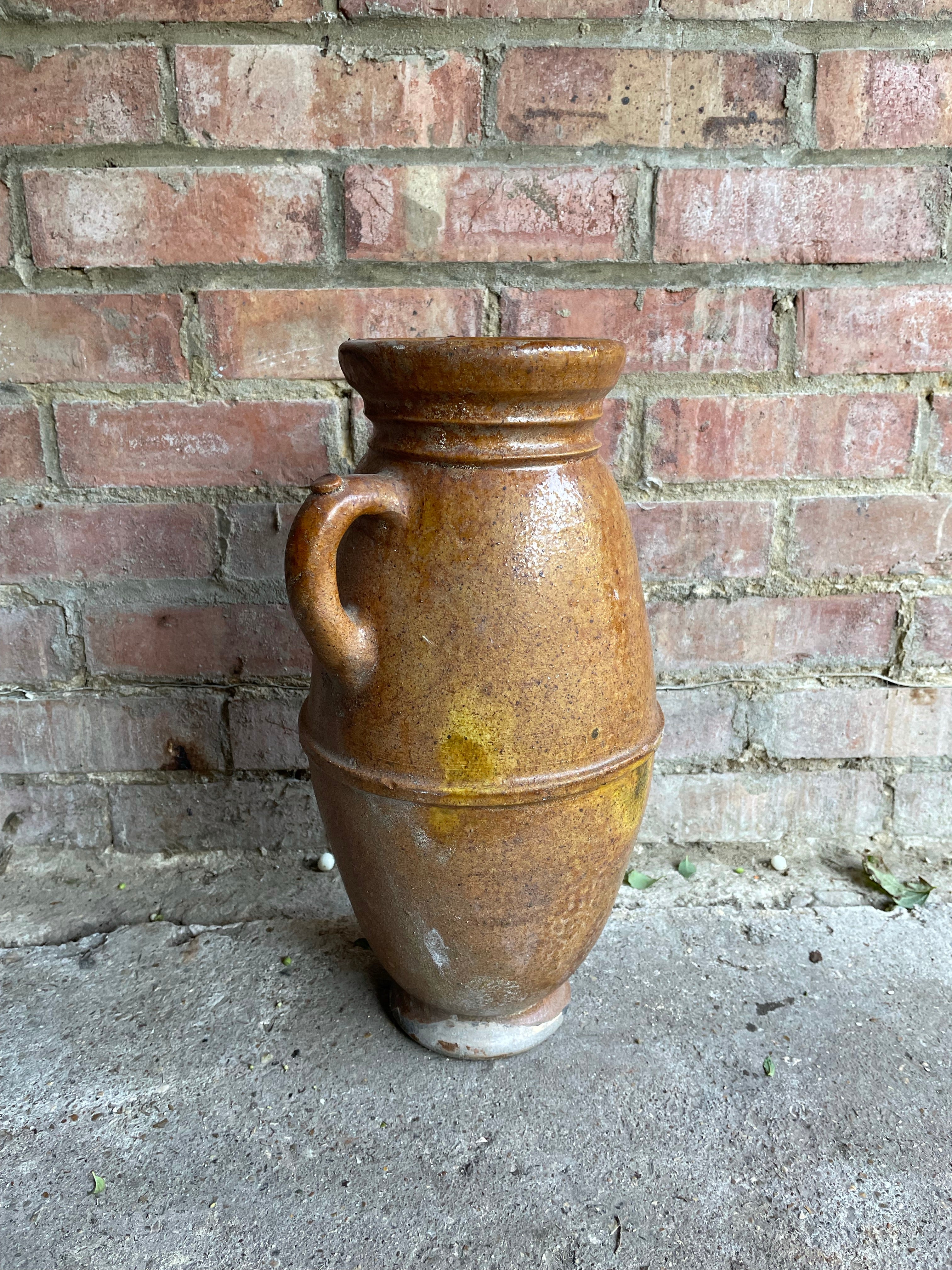 Large Salt Glazed Pot