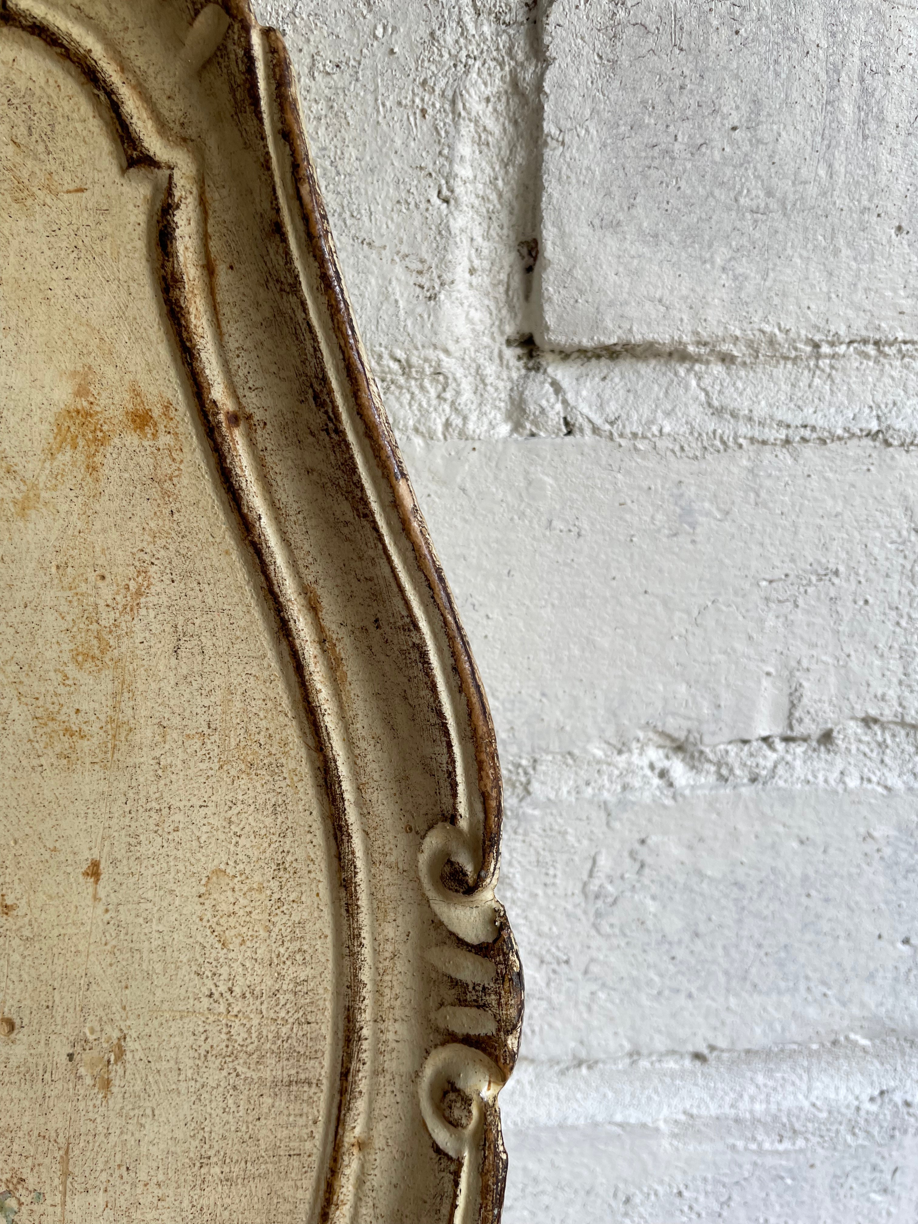 Cream Coloured Florentine Tray