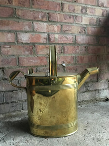 Large Antique Watering Can/Hot Water Carrier