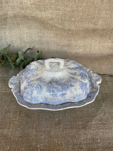 Small English Transferware Soupiere