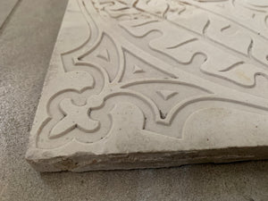 Tile with Leaf Detail