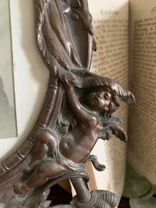 Antique Cast Iron Photo Frame 2