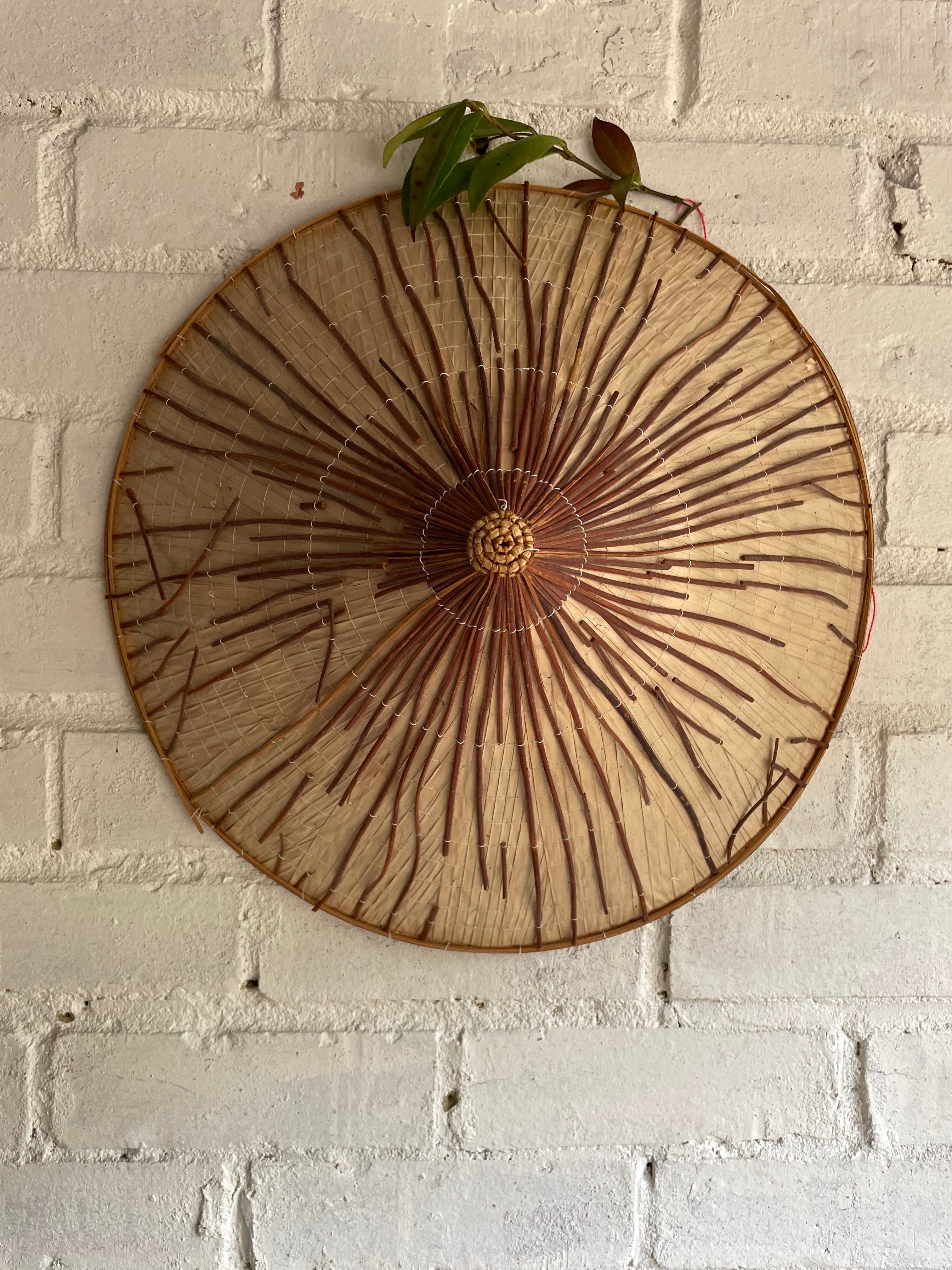 Vintage Salakot Hat from the Philippines