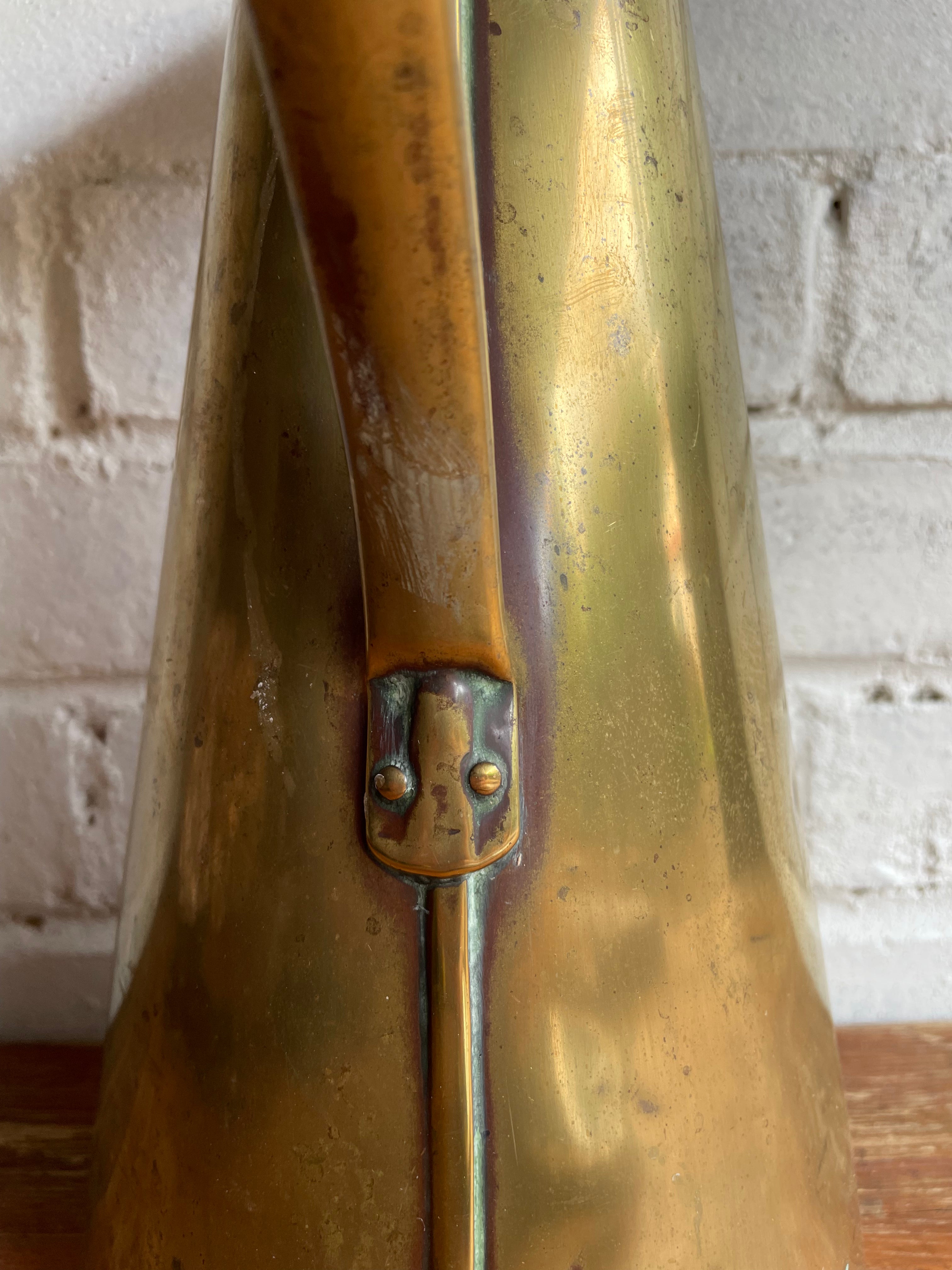 Joseph Sankey 19th Century Brass Jug