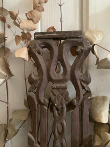 Hand-Carved Decorative Wood Panel 3