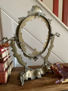 Antique Gilt Table Top Swivel Frame