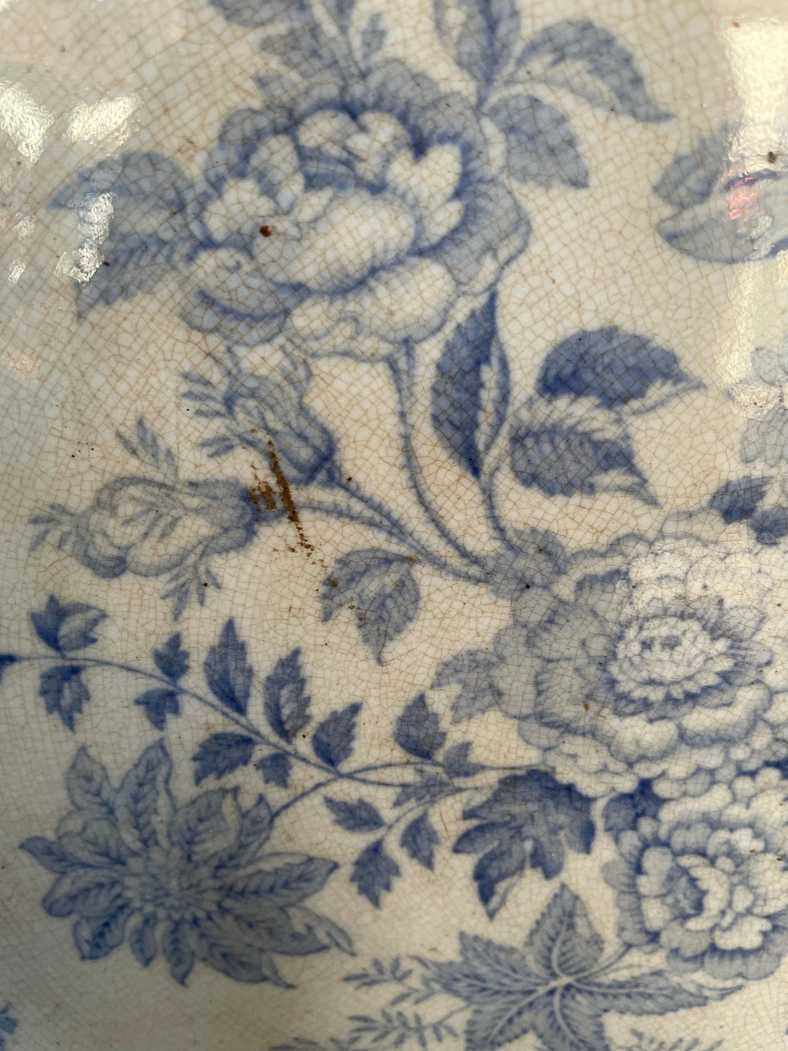 Vintage English Transferware Platter - Large