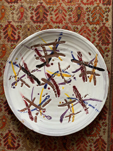Large Studio Pottery Plate