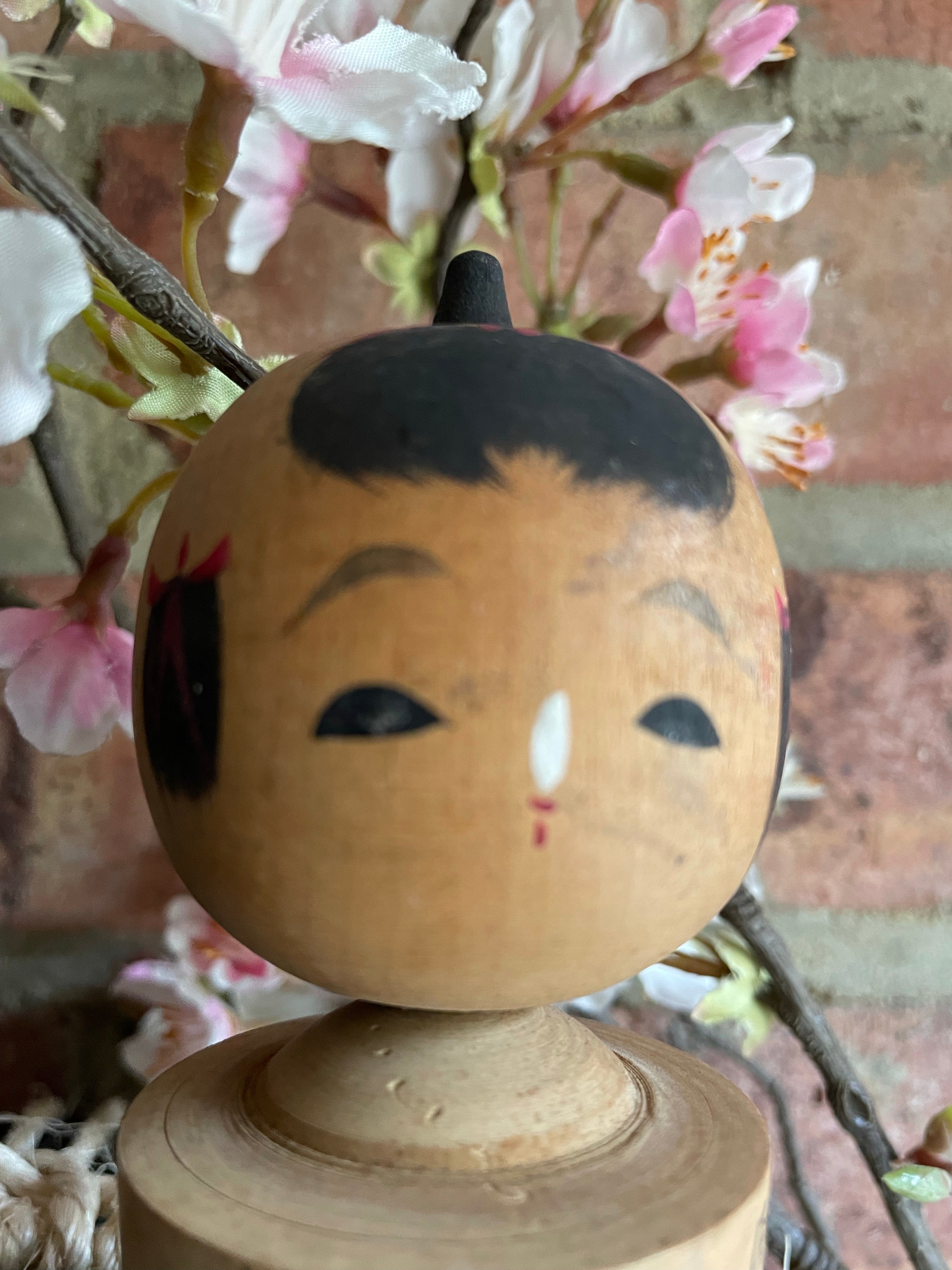 Extra Small Vintage Japanese Kokeshi Doll