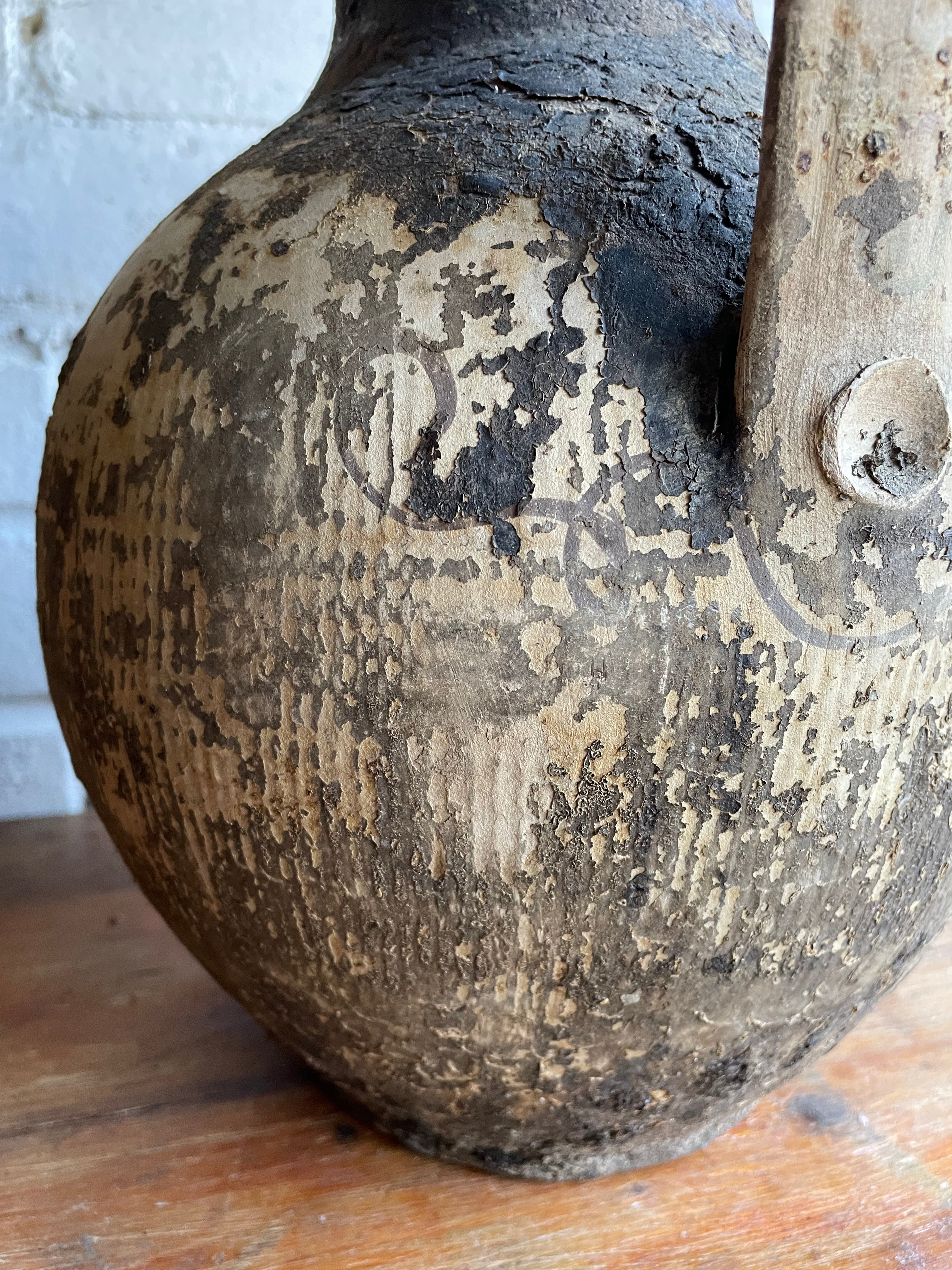 Two-Tone Earthenware Vase