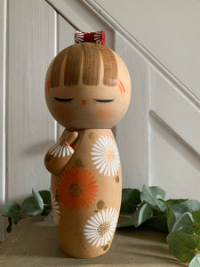 Large Vintage Japanese Kokeshi Doll