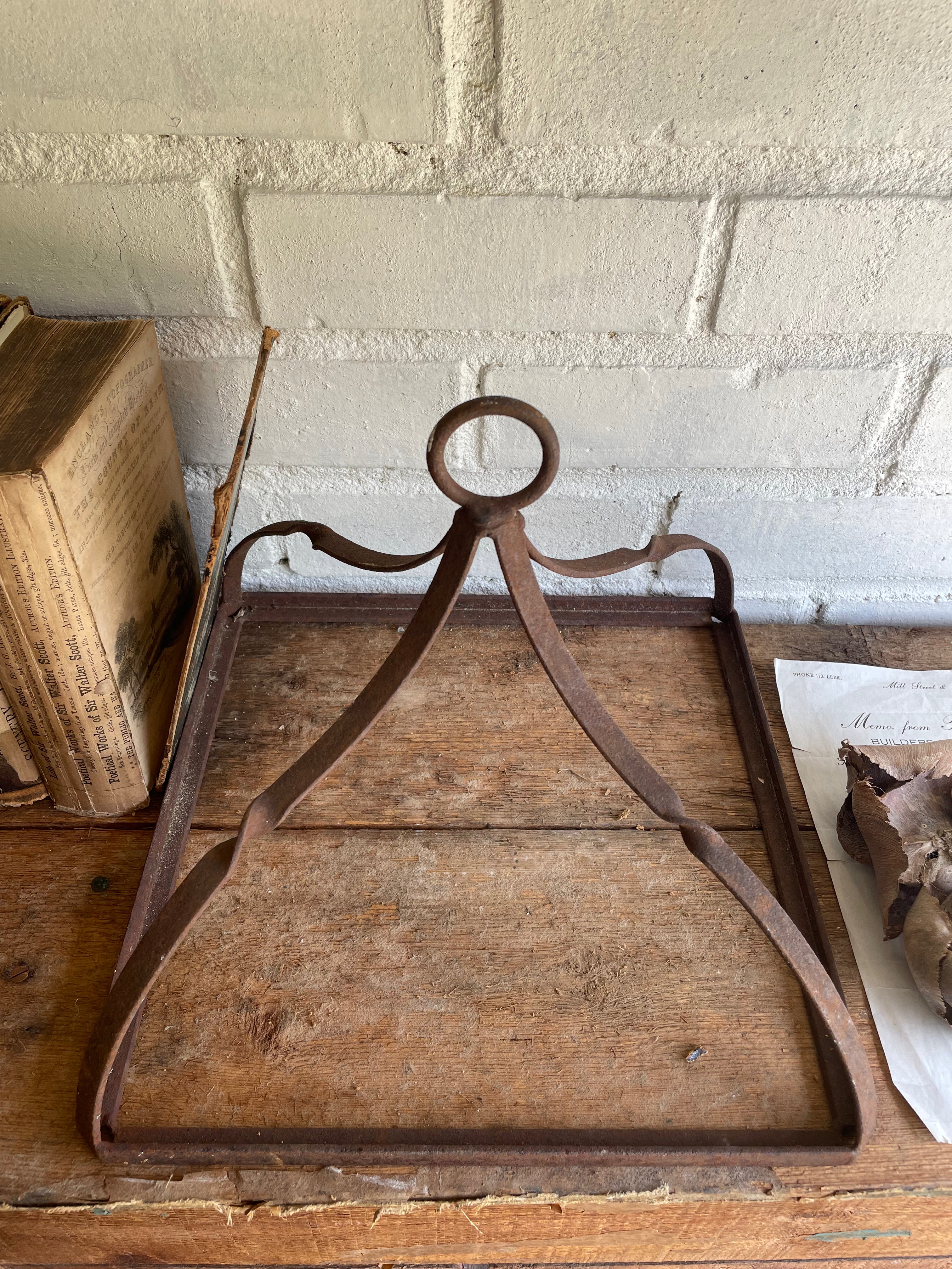 Rustic Metal Cloche