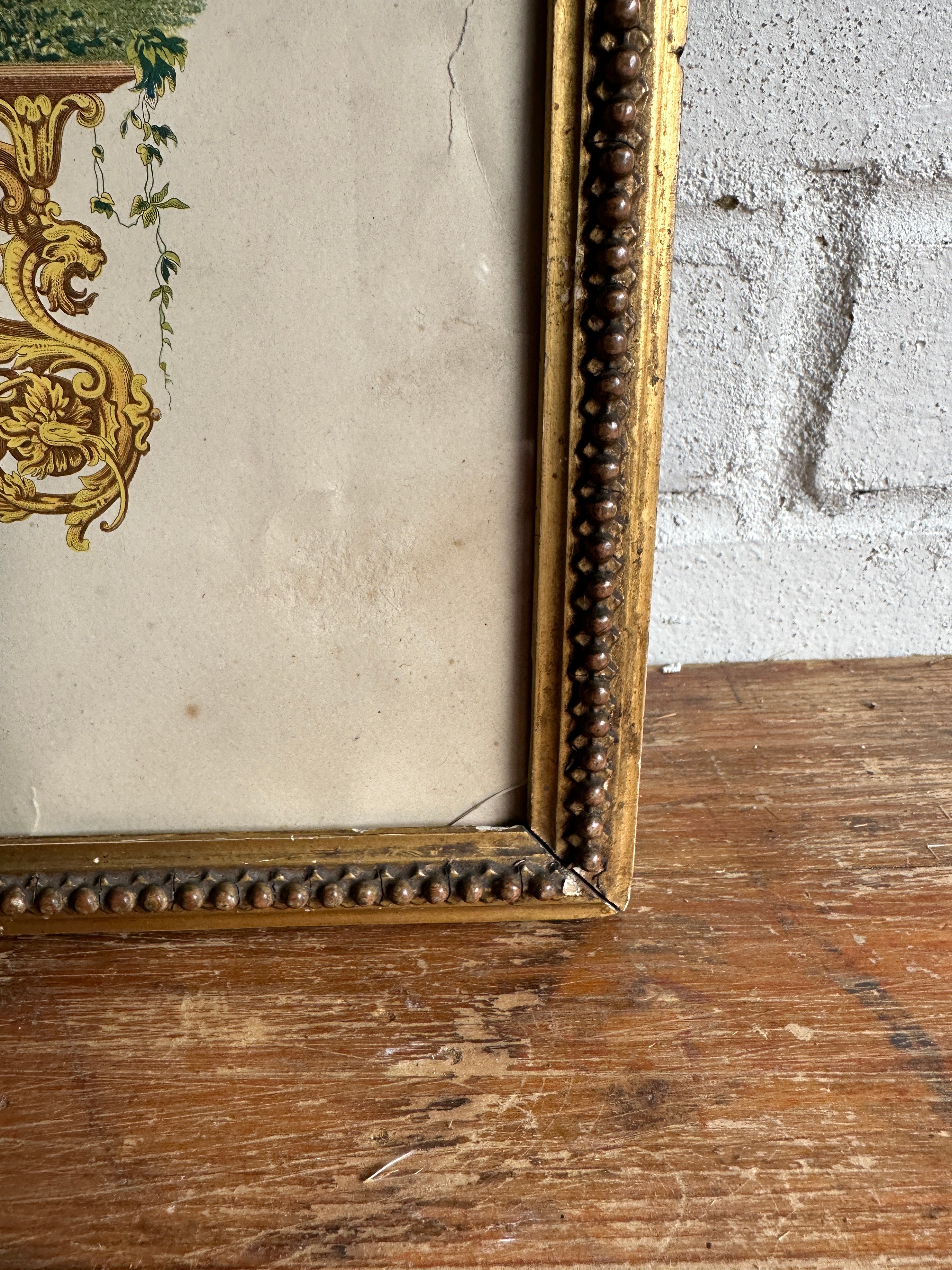 Framed Victorian Certificate of The Ancient Order of Foresters