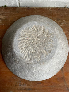 Large Antique Marble Bowl 5