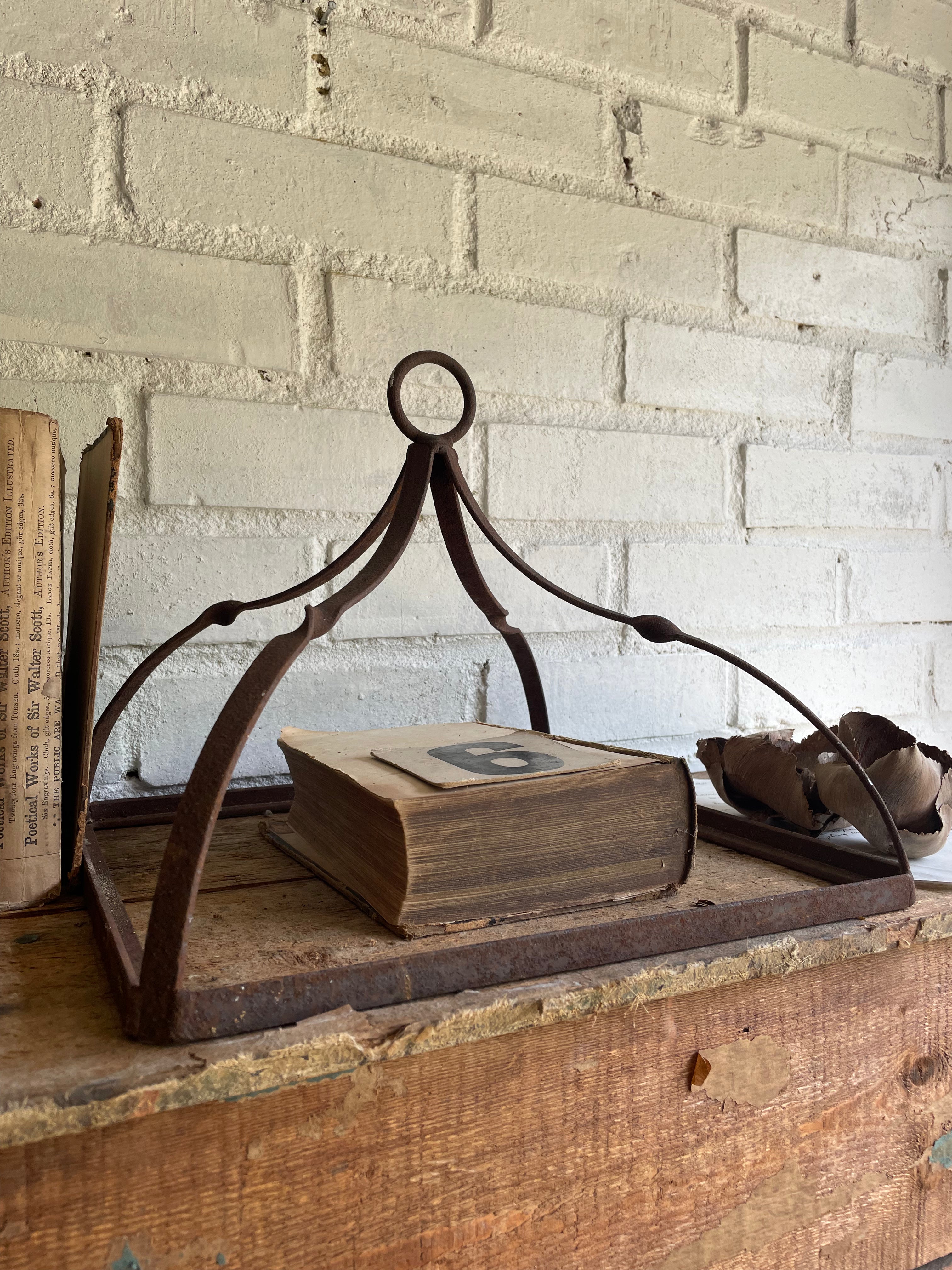 Rustic Metal Cloche