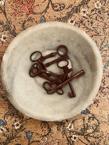 Antique Indian Marble Bowl