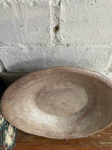 Large Antique Marble Bowl