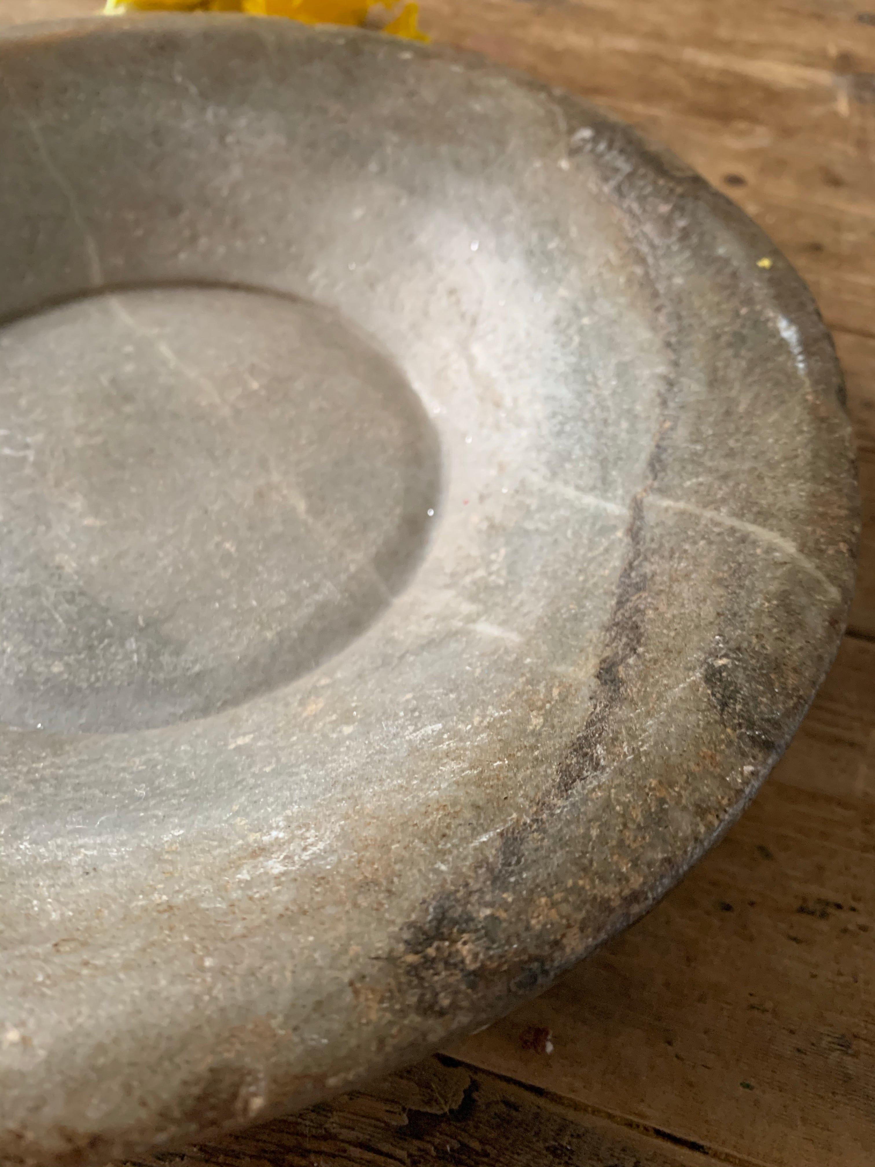 Antique Marble Stone Bowl 1