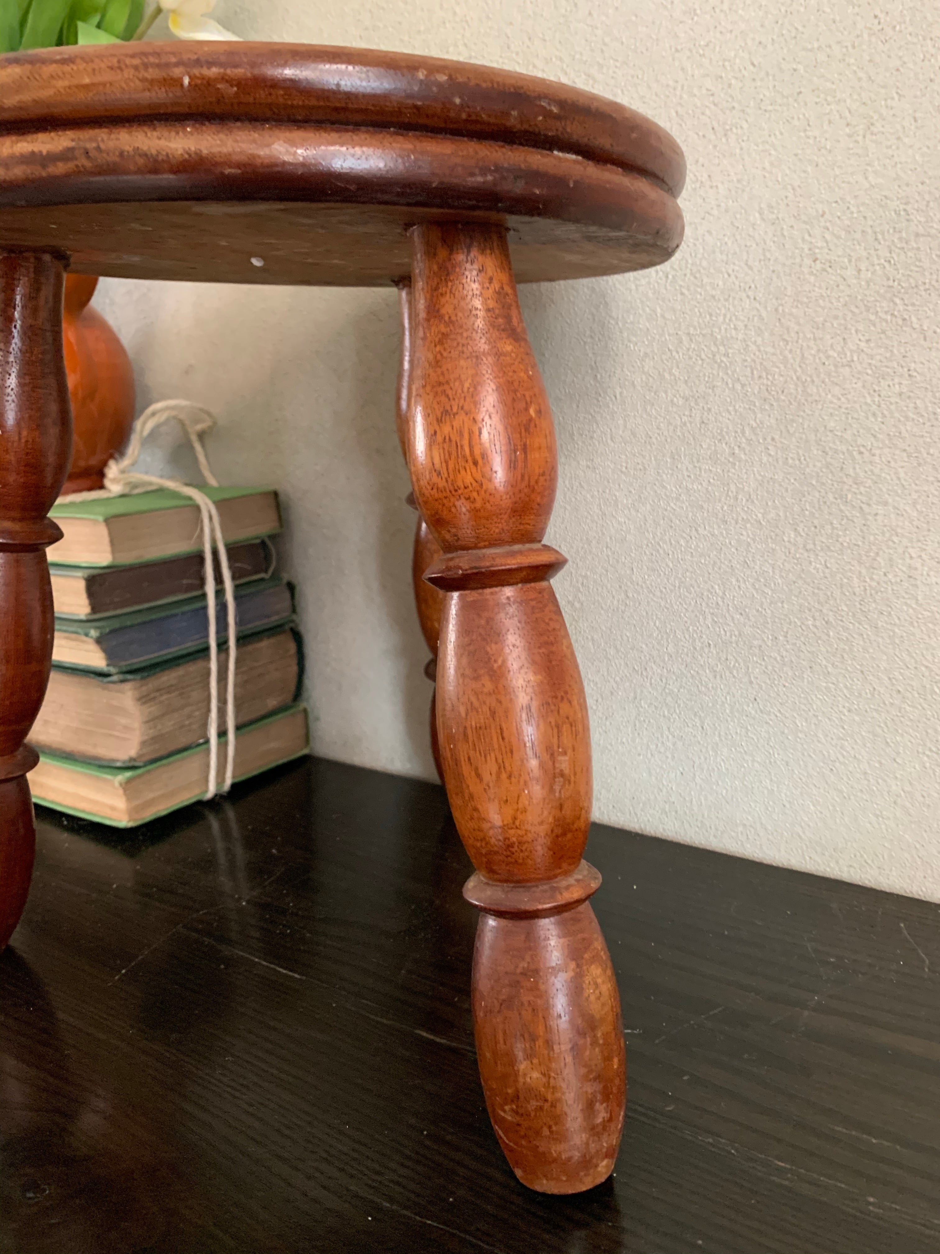 French Vintage Milking Stool 2