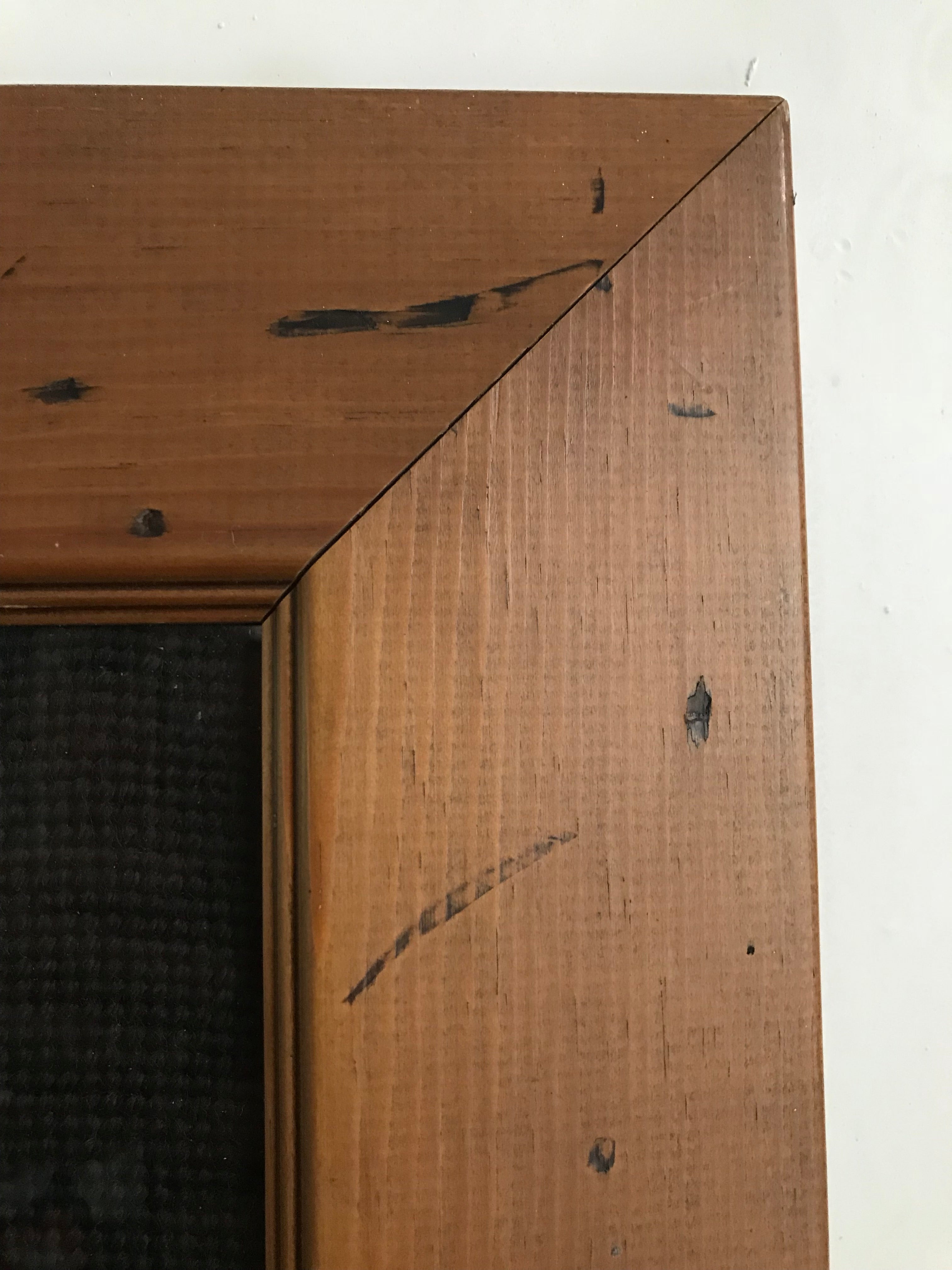 Framed Large Tapestry of Girl and Dog