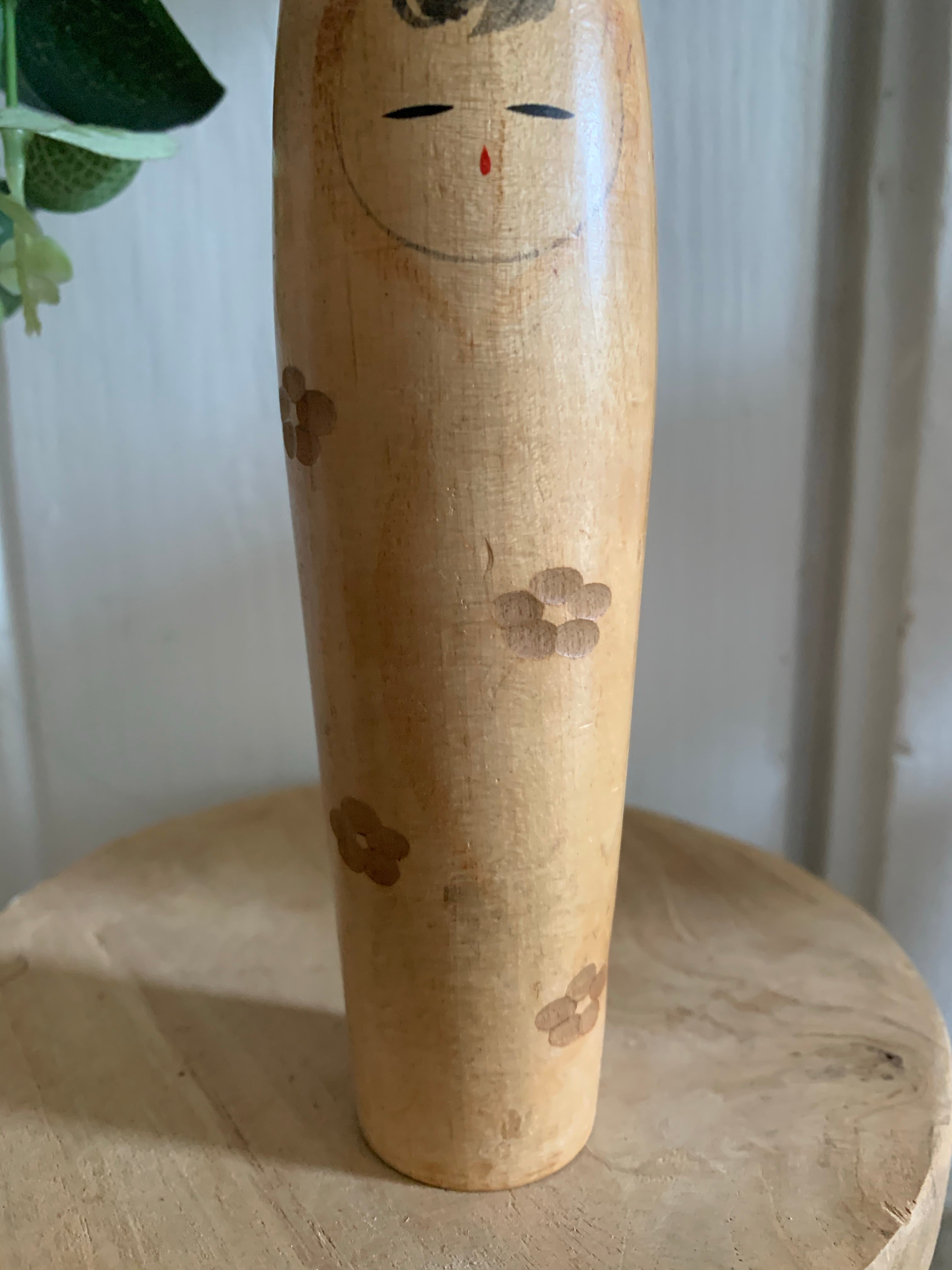 Tiny Vintage Japanese Kokeshi Doll