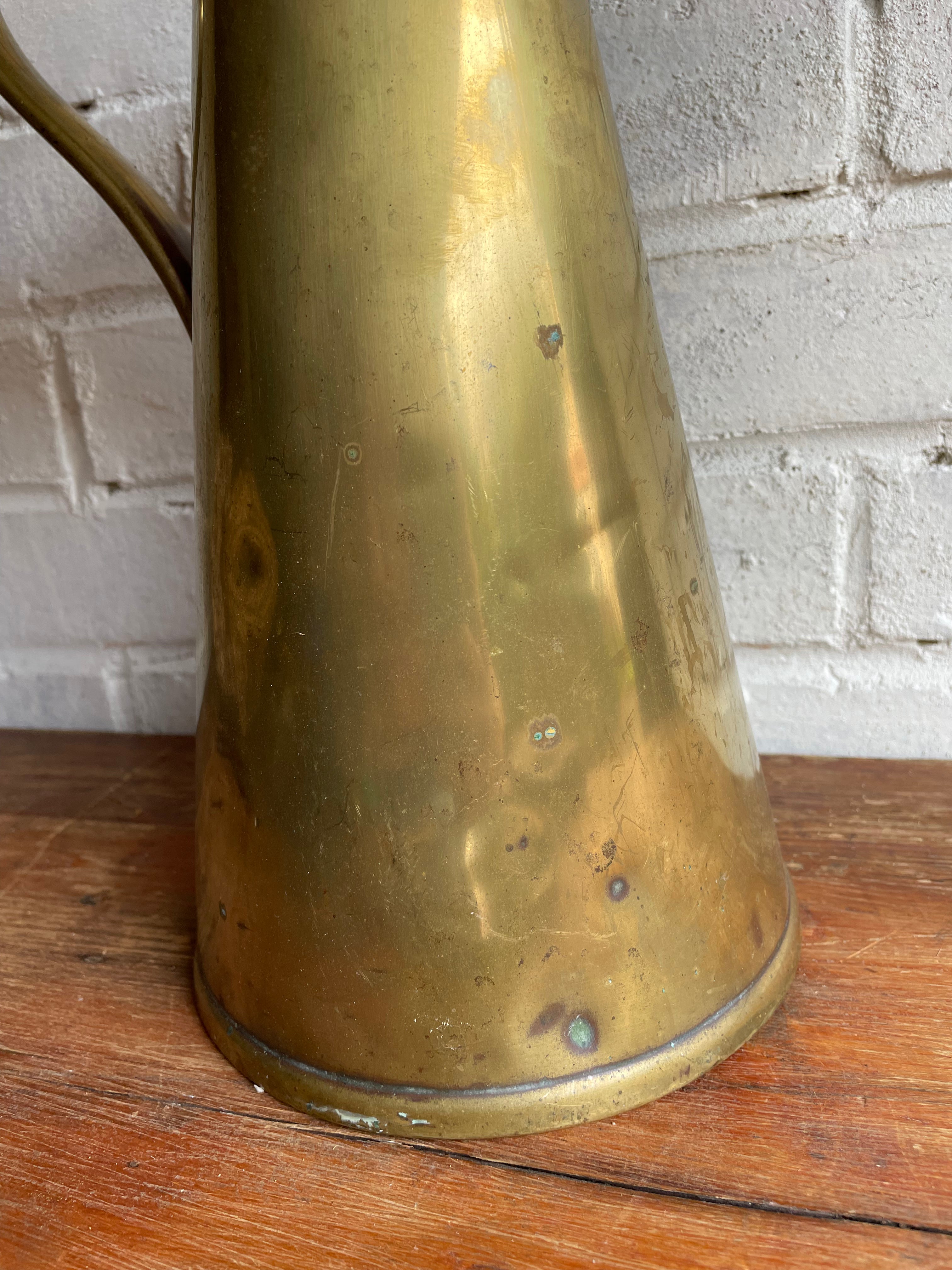 Joseph Sankey 19th Century Brass Jug