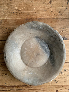 Antique Marble Stone Bowl 1