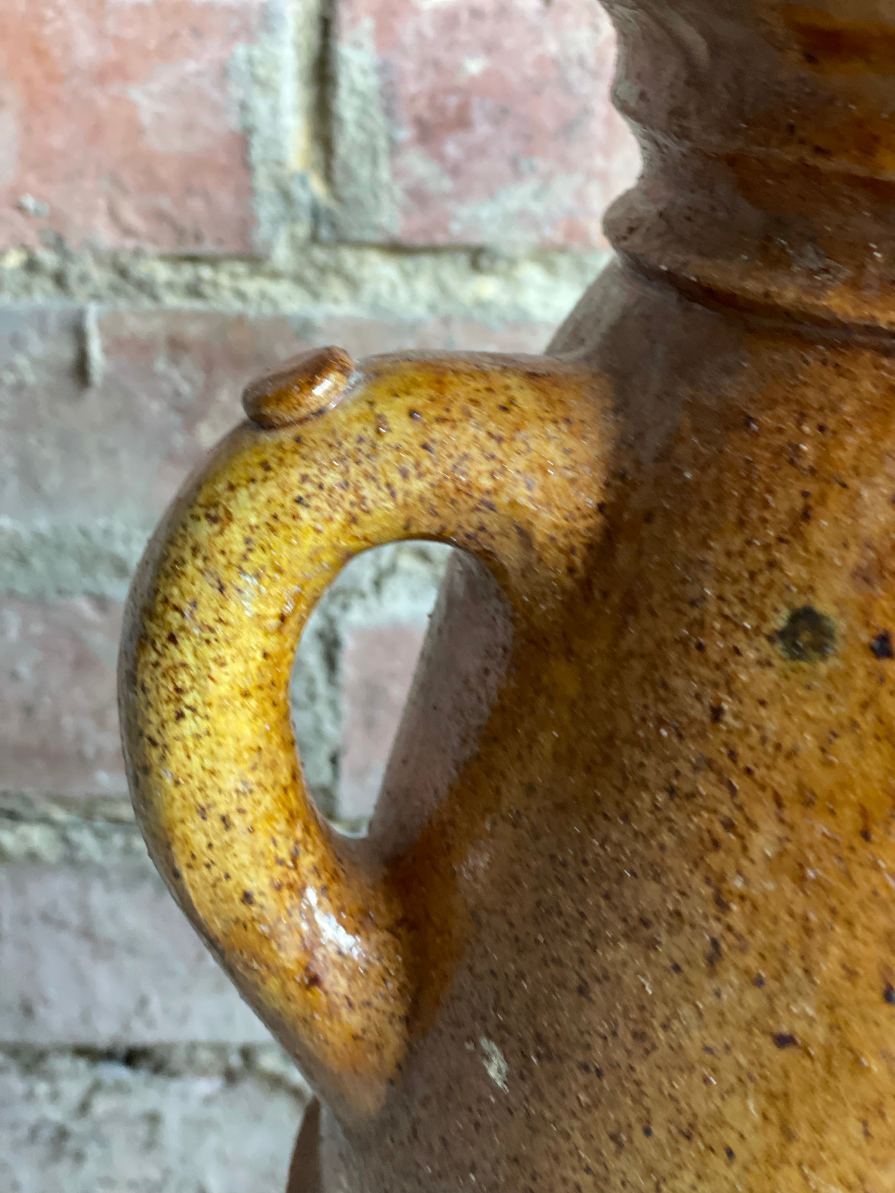 Large Salt Glazed Pot