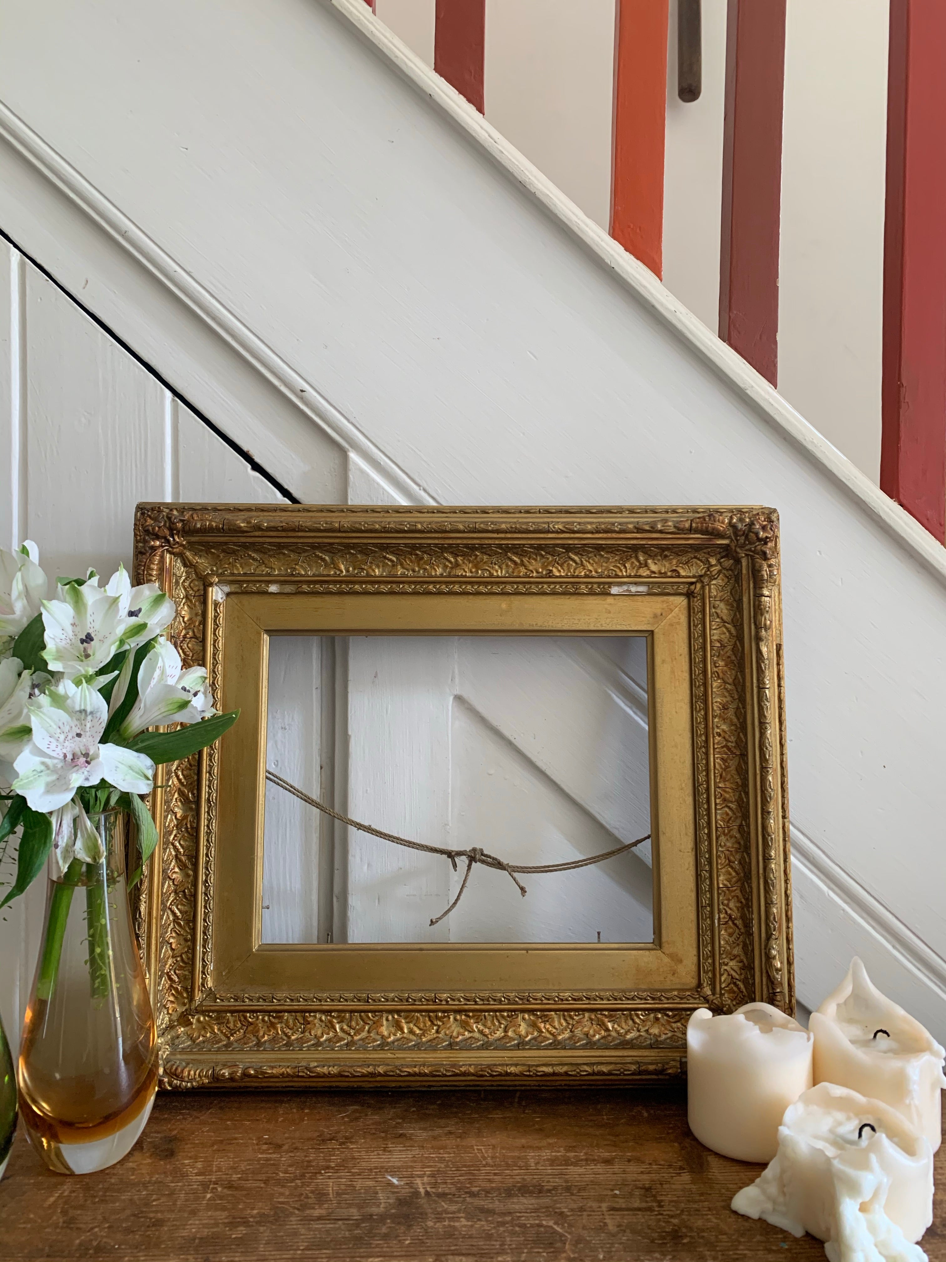 Decorative Carved Gilt Frame