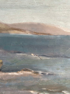 Atmospheric Sea Scape Painting