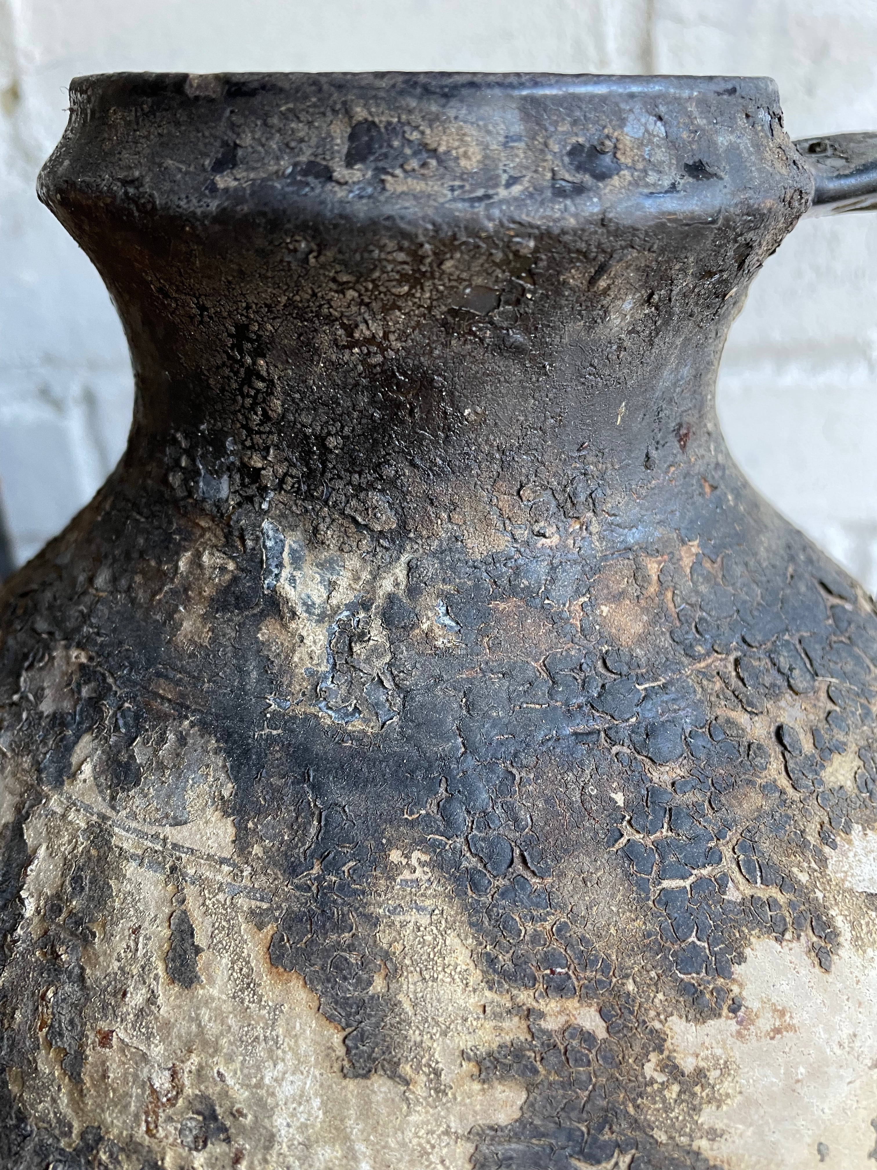 Two-Tone Earthenware Vase