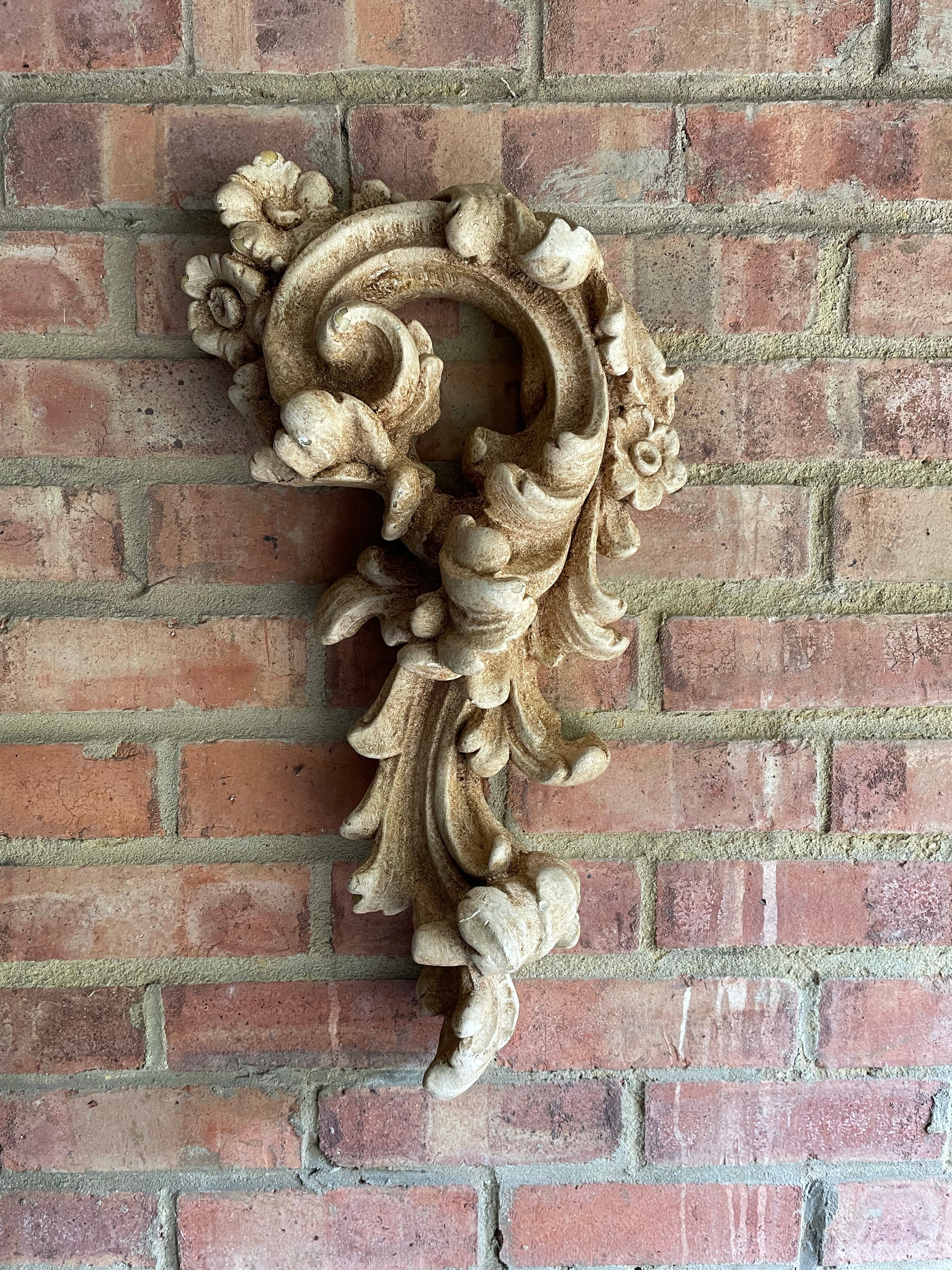 Decorative Resin Sconce