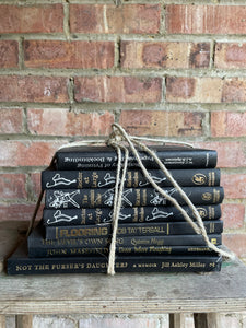Vintage Black and White Book Bundle